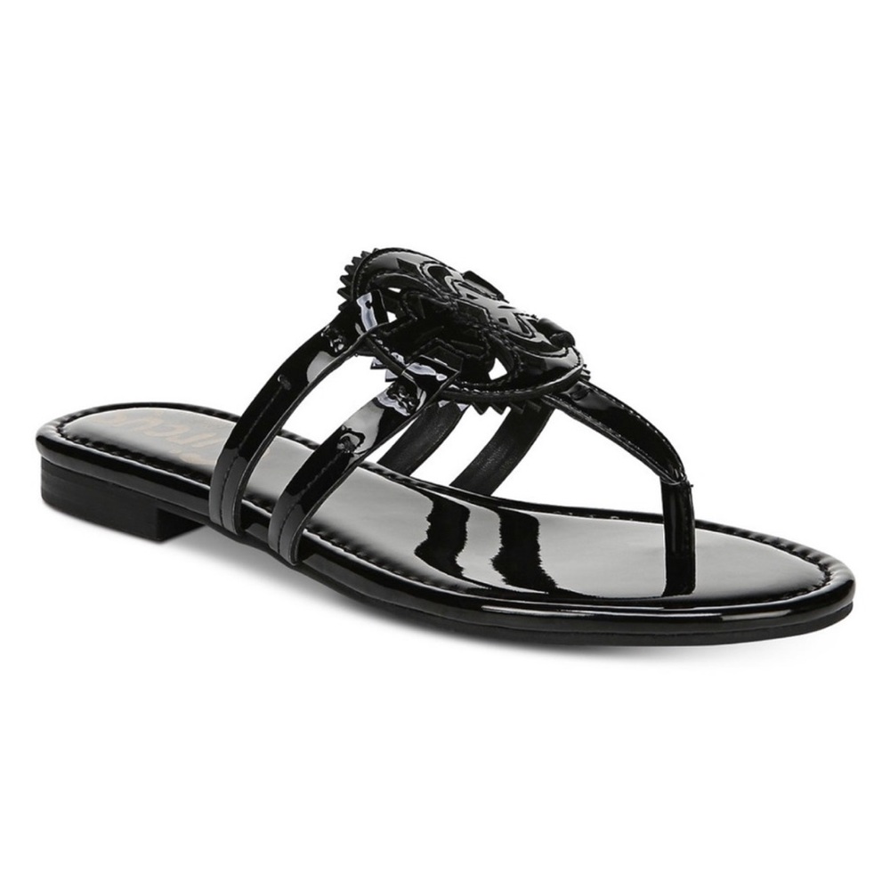 Circus By Sam Edelman Black Patent Leather Canyon Flats
